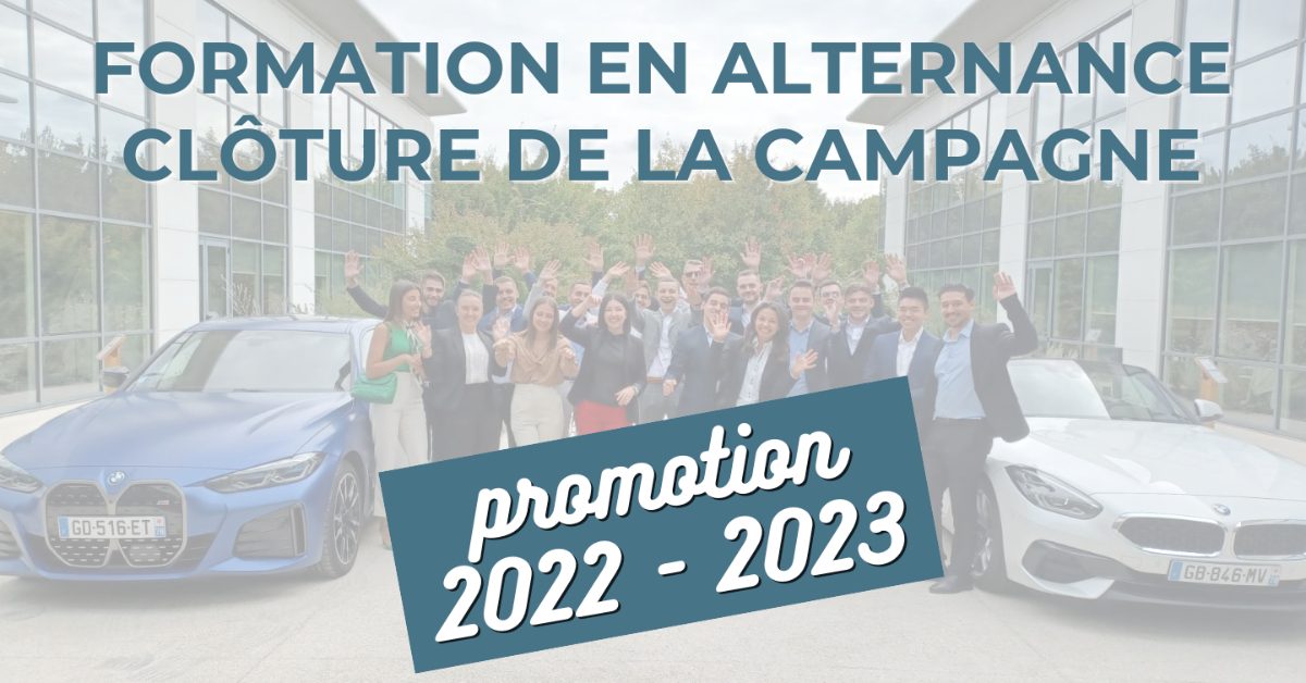 Promotion 2022/2023 de l'alternance au GNFA
